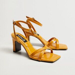 Mango Strappy Heels